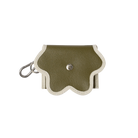 nori enomoto wave purse 2つのポケットとカラビナ付きの多機能パスケース。ギフトに最適なコンパクトなデザイン。ユニセックスでミニ財布としても活躍。