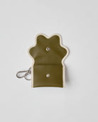 nori enomoto wave purse 2つのポケットとカラビナ付きの多機能パスケース。ギフトに最適なコンパクトなデザイン。ユニセックスでミニ財布としても活躍。