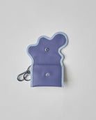 nori enomoto wave purse 2つのポケットとカラビナ付きの多機能パスケース。ギフトに最適なコンパクトなデザイン。ユニセックスでミニ財布としても活躍。