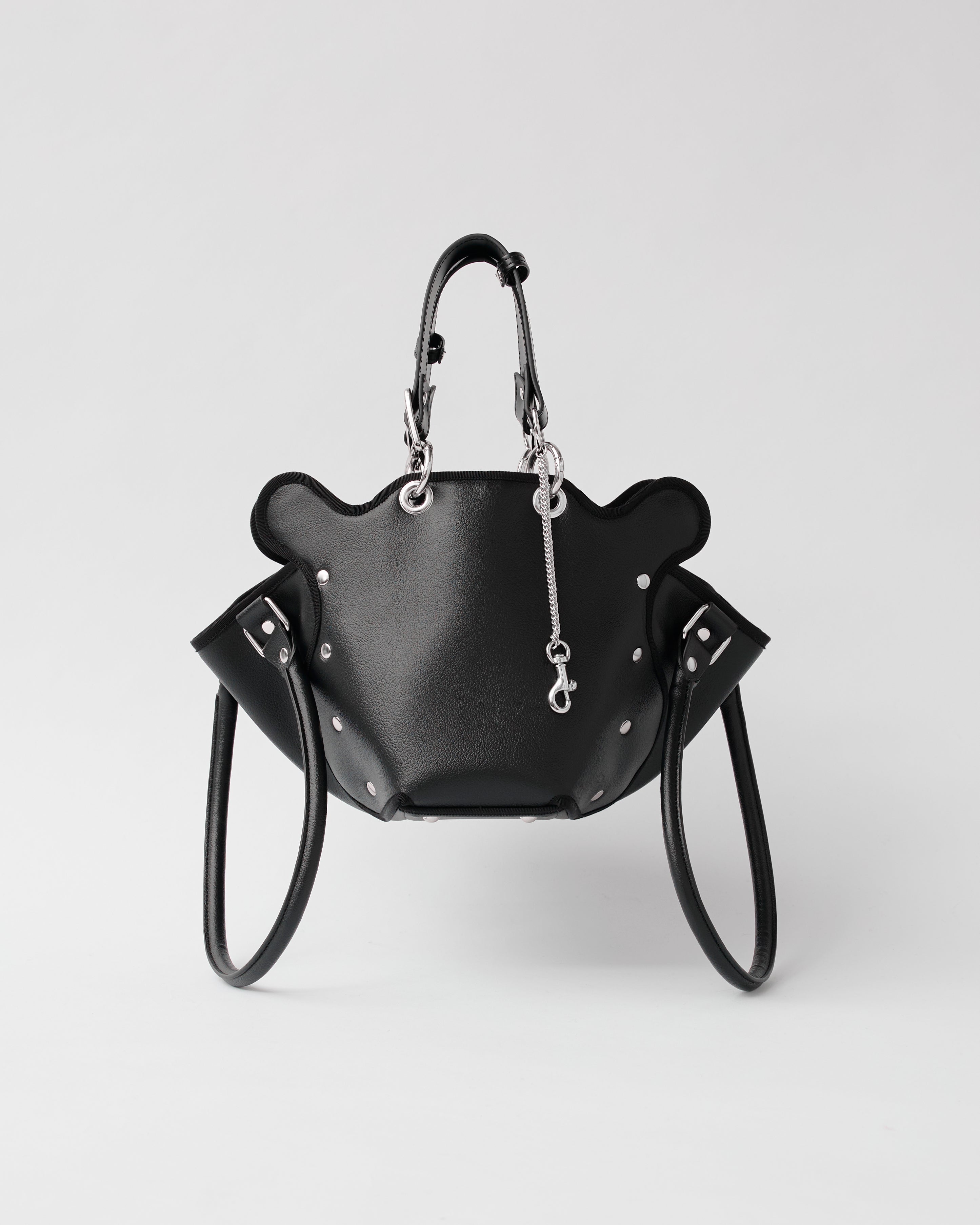 nori enomoto dimanche nuit 形が変わる2WAYショルダーバッグ。350mlペットボトル対応。取り外し可能なサイドハンドル。マグネット開閉。内側にポケット2つ。