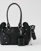 nori enomoto dimanche nuit 形が変わる2WAYショルダーバッグ。350mlペットボトル対応。取り外し可能なサイドハンドル。マグネット開閉。内側にポケット2つ。