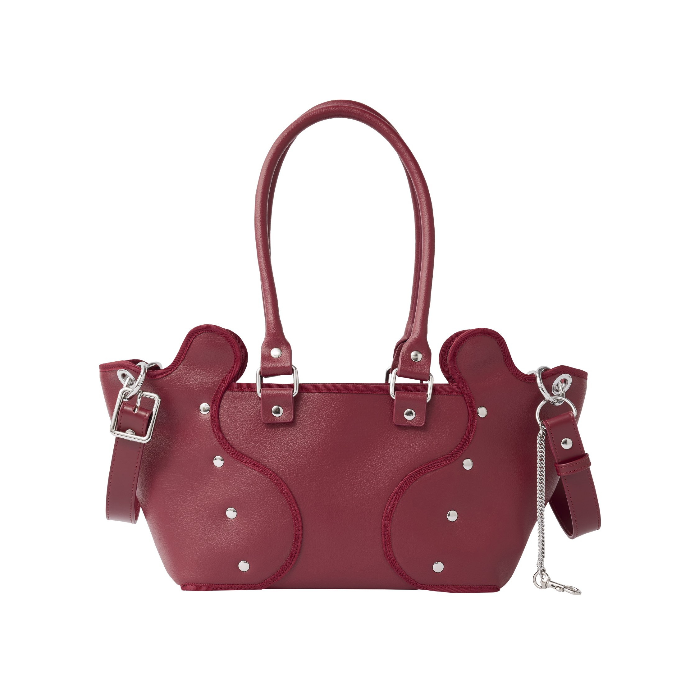 nori enomoto dimanche nuit 形が変わる2WAYショルダーバッグ。350mlペットボトル対応。取り外し可能なサイドハンドル。マグネット開閉。内側にポケット2つ。