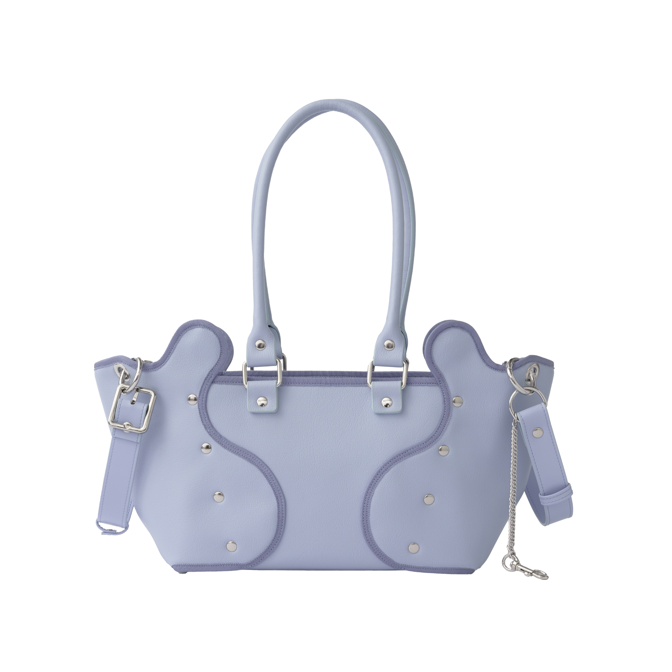 nori enomoto dimanche nuit 形が変わる2WAYショルダーバッグ。350mlペットボトル対応。取り外し可能なサイドハンドル。マグネット開閉。内側にポケット2つ。