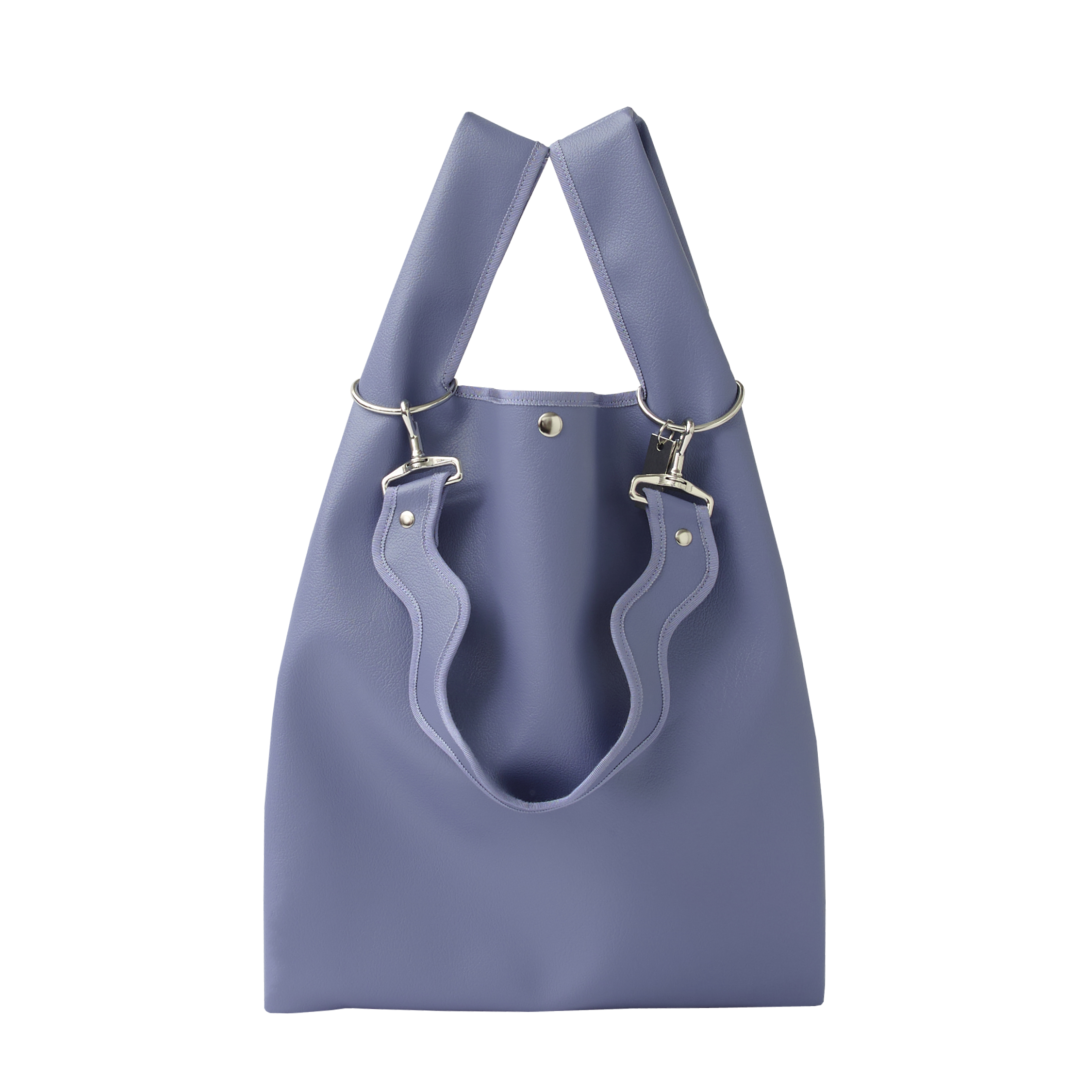 nori enomoto jeudi soir A4サイズ対応の2WAYショルダーバッグ。軽量かつ大容量で、通勤・通学やデイリーユースに最適。取り外し可能なショルダーベルトと、チャームが付けられるDカン付き。内ポケットあり。