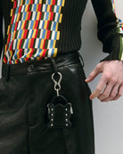 nori enomoto mardi matin pom 人気モデルmardi matinをミニチュア化したマイクロサイズの2WAYレザーバッグ。イヤホンやリップの収納も可能。付属のチェーンでクロスボディにも対応。