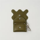 nori enomoto wave purse 2つのポケットとカラビナ付きの多機能パスケース。ギフトに最適なコンパクトなデザイン。ユニセックスでミニ財布としても活躍。