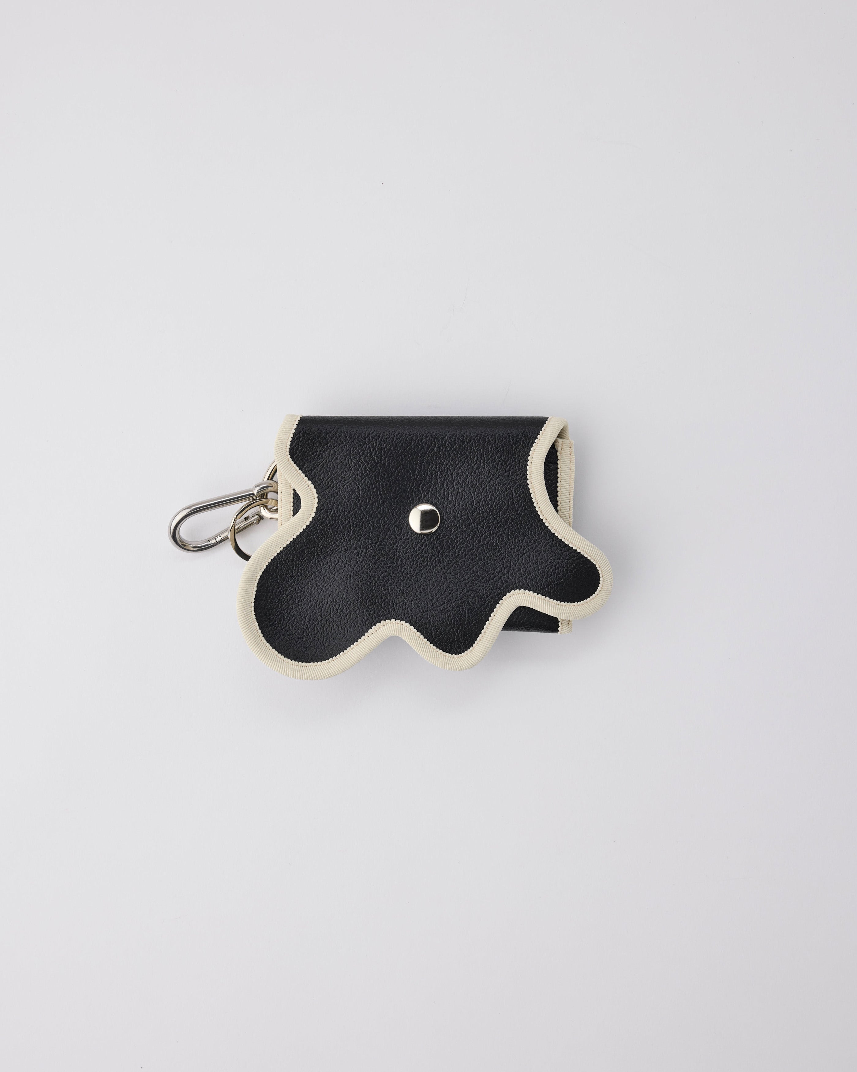 小物 nori enomoto broken wave purse broken wave purse F / black × teal – nori enomoto