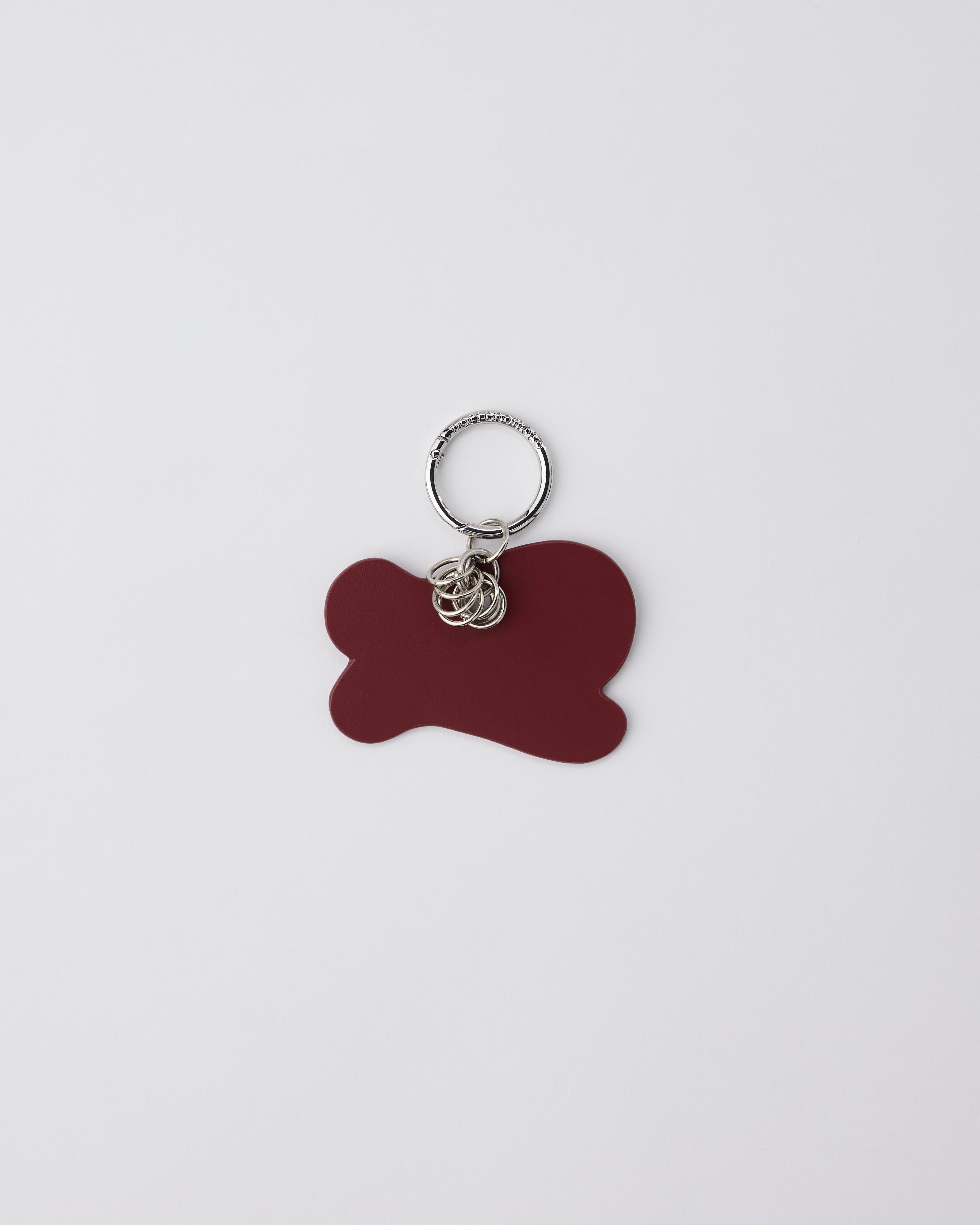 broken wave charm K / maroon – nori enomoto