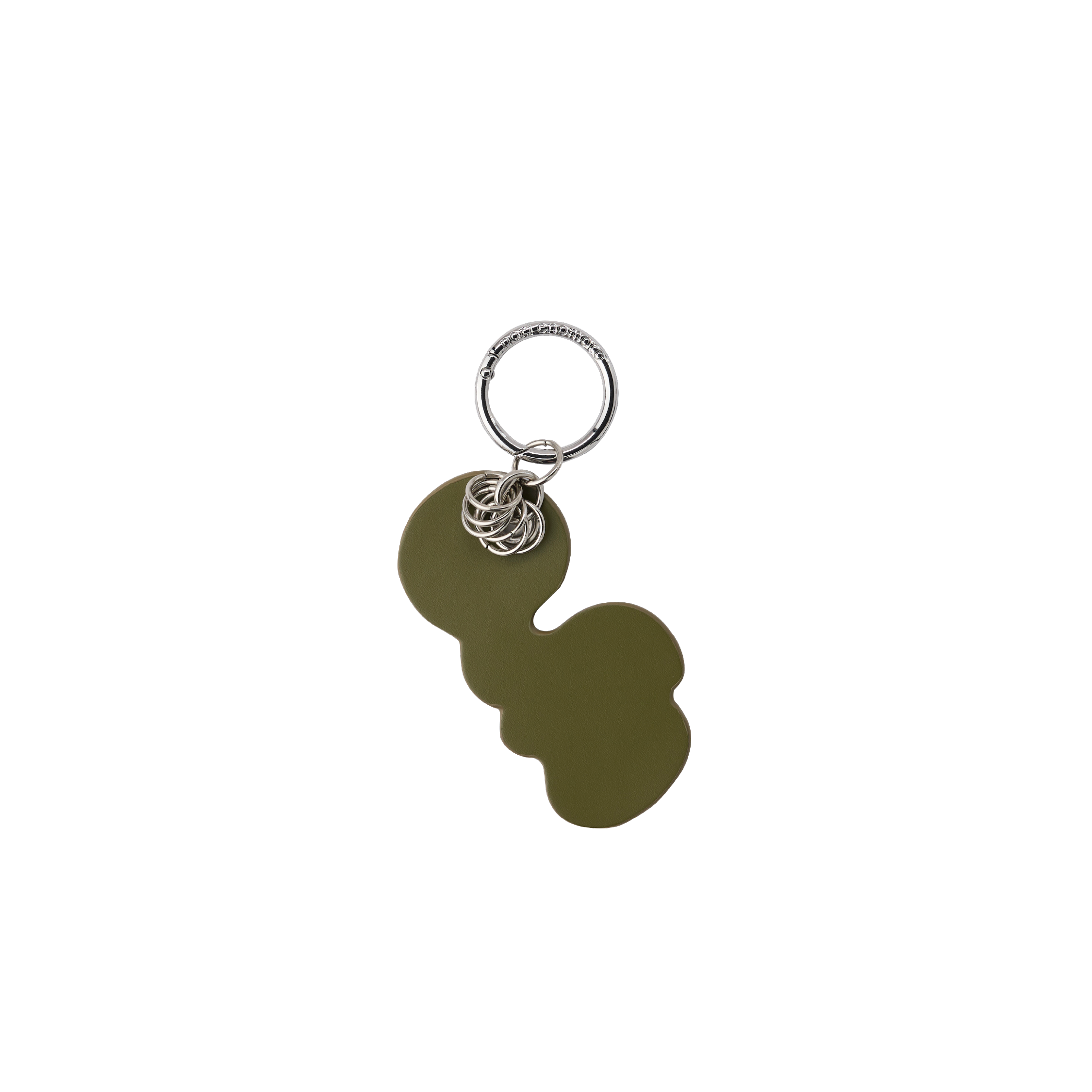 broken wave charm E / pale green – nori enomoto
