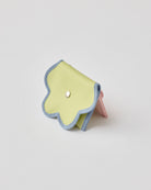 nori enomoto　wave purse　2つのポケットとカラビナ付きの多機能パスケース。ギフトに最適なコンパクトなデザイン。ユニセックスでミニ財布としても活躍。