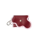 ノリエノモト wave purse パスケース ミニ財布 カラビナ付き カードケース コインケース キーリング付き コンパクト 通勤 通学 ユニセックス ギフト Dカン付き