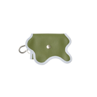 nori enomoto　wave purse　2つのポケットとカラビナ付きの多機能パスケース。ギフトに最適なコンパクトなデザイン。ユニセックスでミニ財布としても活躍。