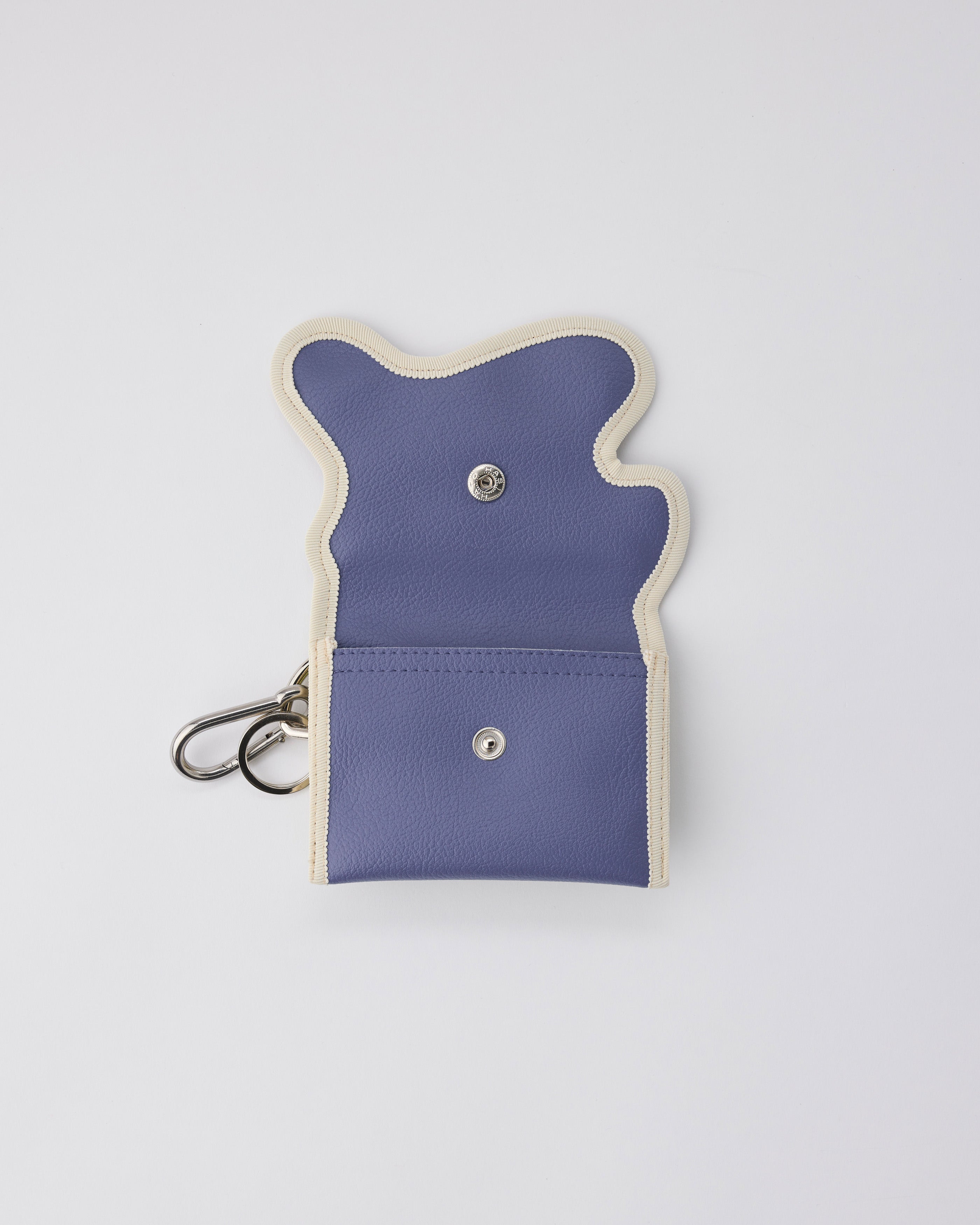 broken wave purse L / pansy × pistachio – nori enomoto