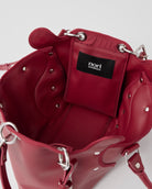 nori enomoto　dimanche nuit　形が変わる2WAYショルダーバッグ。350mlペットボトル対応。取り外し可能なサイドハンドル。マグネット開閉。内側にポケット2つ。