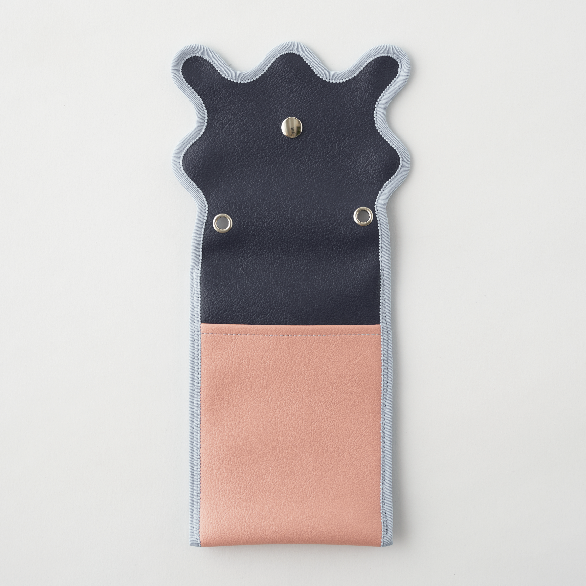 wave leather iphone folder （leather）/ mix color 05 – nori enomoto