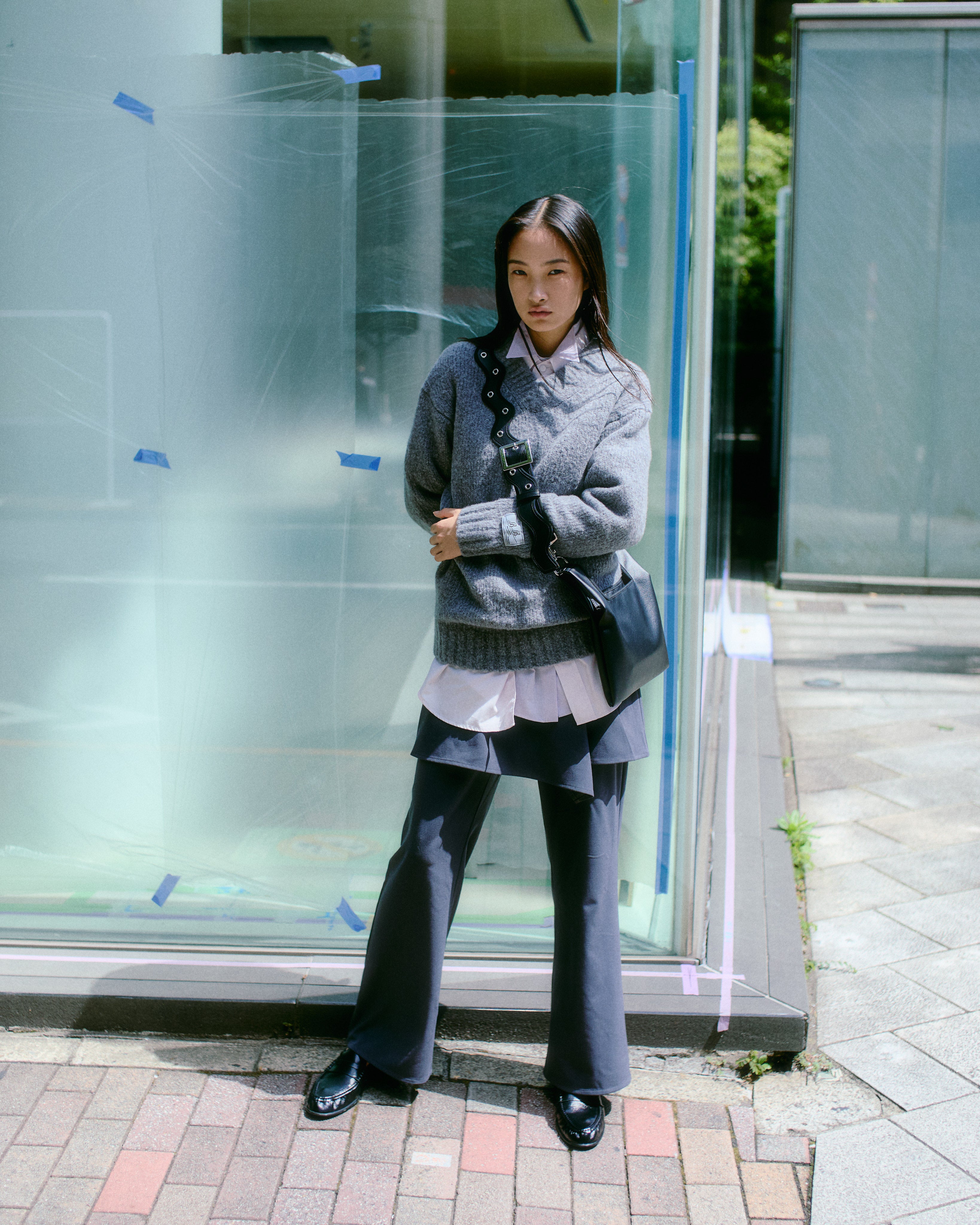 jeudi soir petit zip / black – nori enomoto