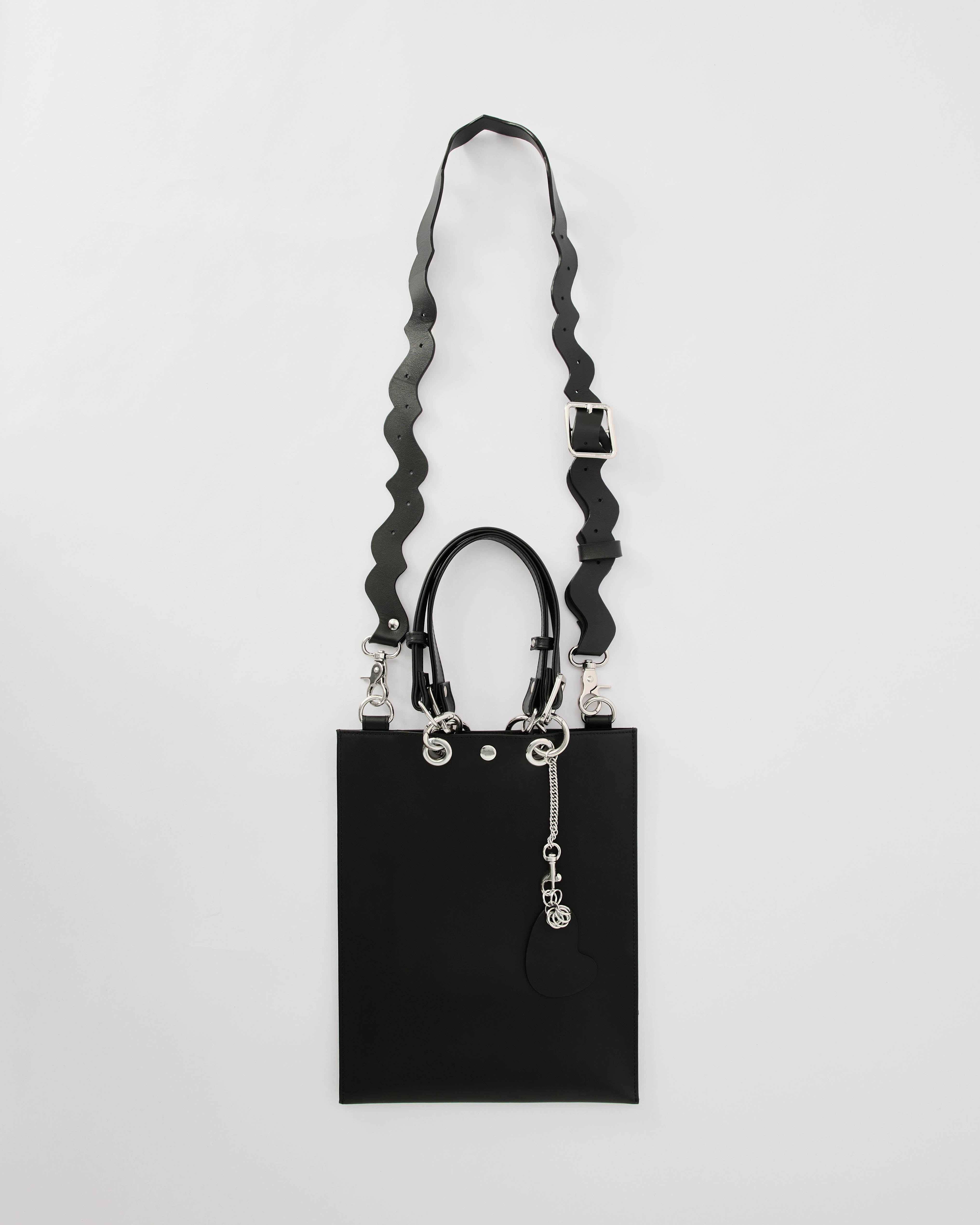 nori enomoto ショルダーミニバッグ Black Shirring Series – nori enomoto