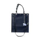 ノリエノモト samedi soir midi 3WAYバッグ トートバッグ ショルダーバッグ クロスボディ 通勤 通学 500mlペットボトル収納可能 チャーム付き