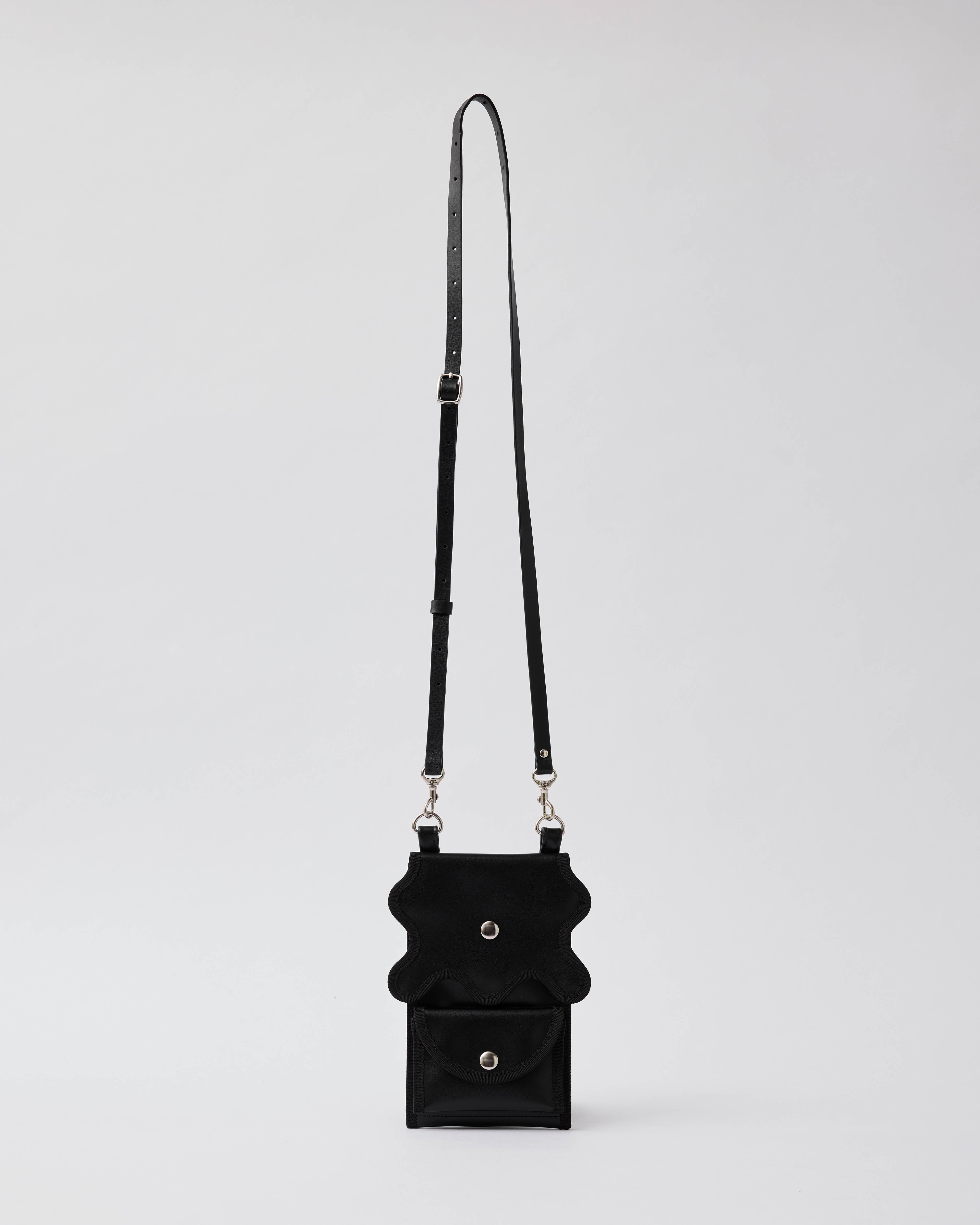 未使用品　nori enomoto スマホホルダー wave phone holder / silver – nori enomoto