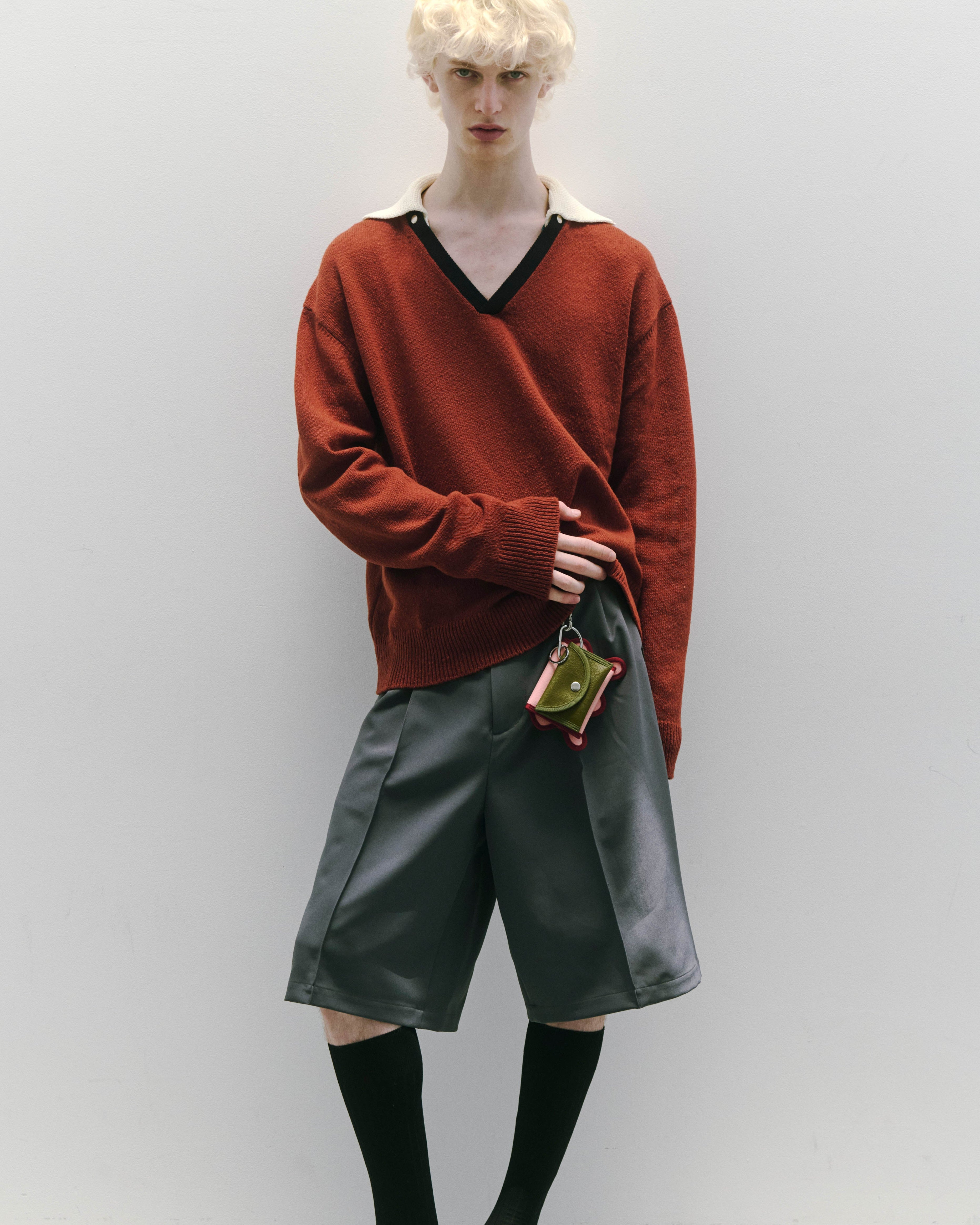 norienomoto wave purse イエロー×オリーブ×ピンク wave purse / olive – nori enomoto
