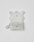 nori enomoto　wave purse　2つのポケットとカラビナ付きの多機能パスケース。ギフトに最適なコンパクトなデザイン。ユニセックスでミニ財布としても活躍。