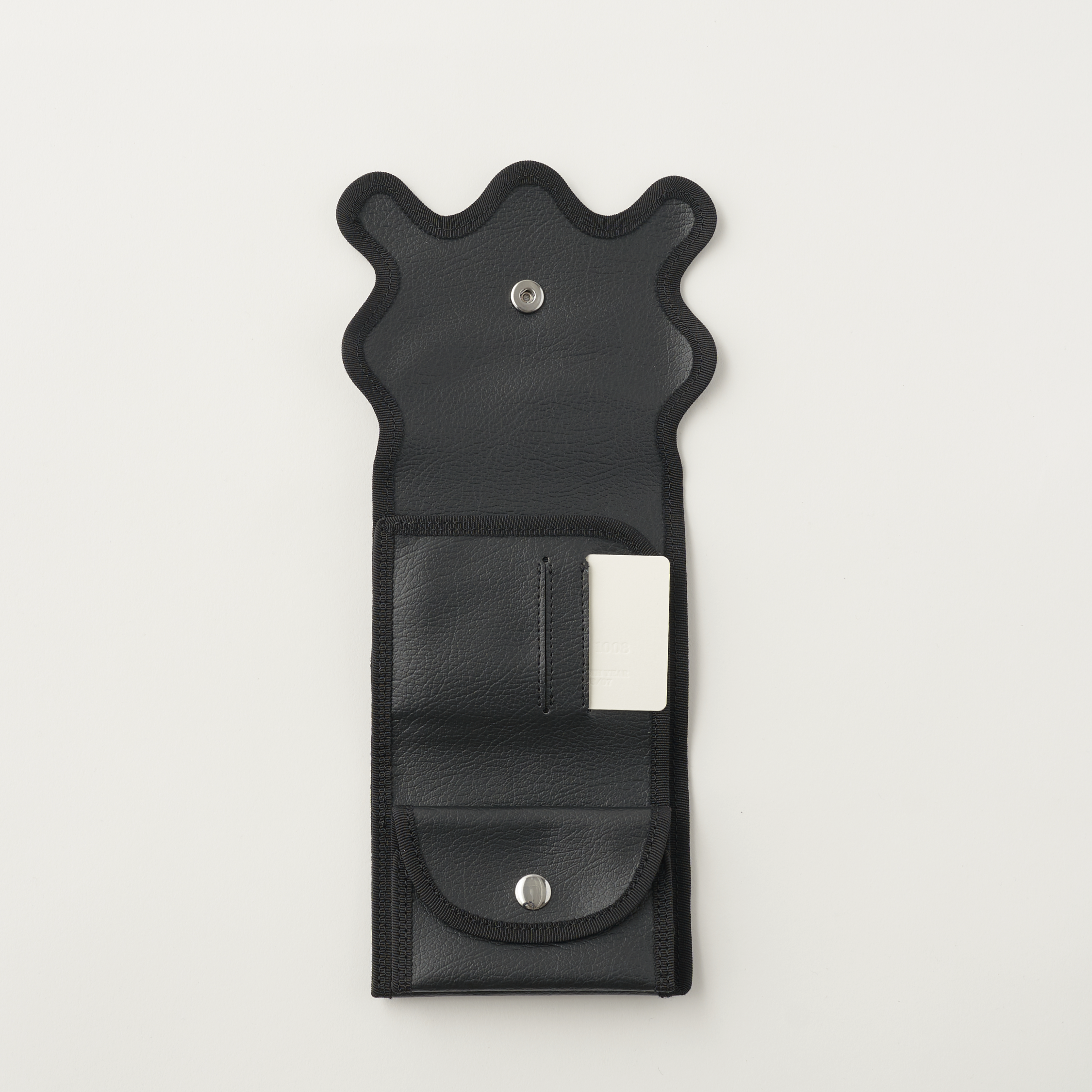 wave mini wallet / black – nori enomoto wave mini wallet / black – nori enomoto