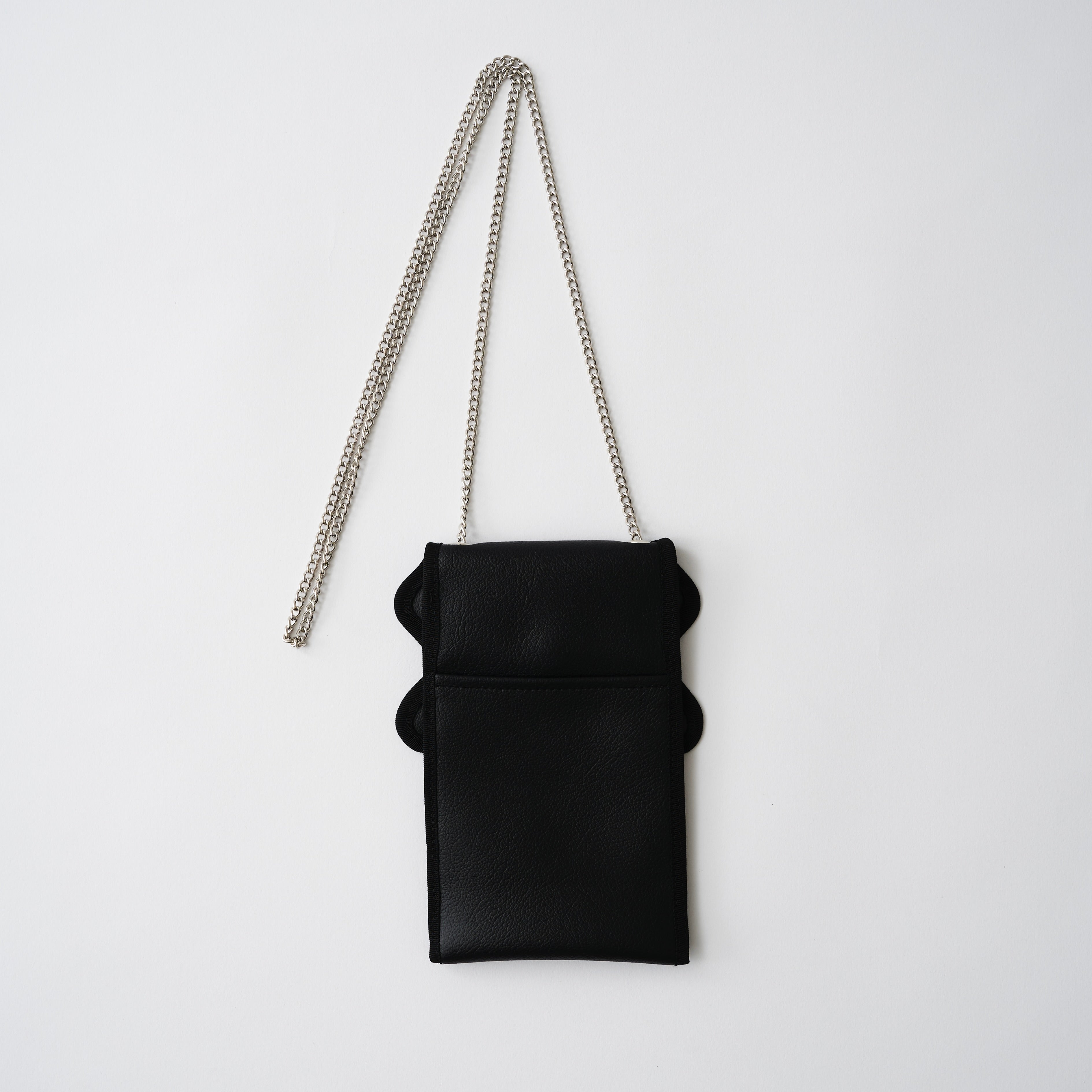 wave phone holder / silver – nori enomoto