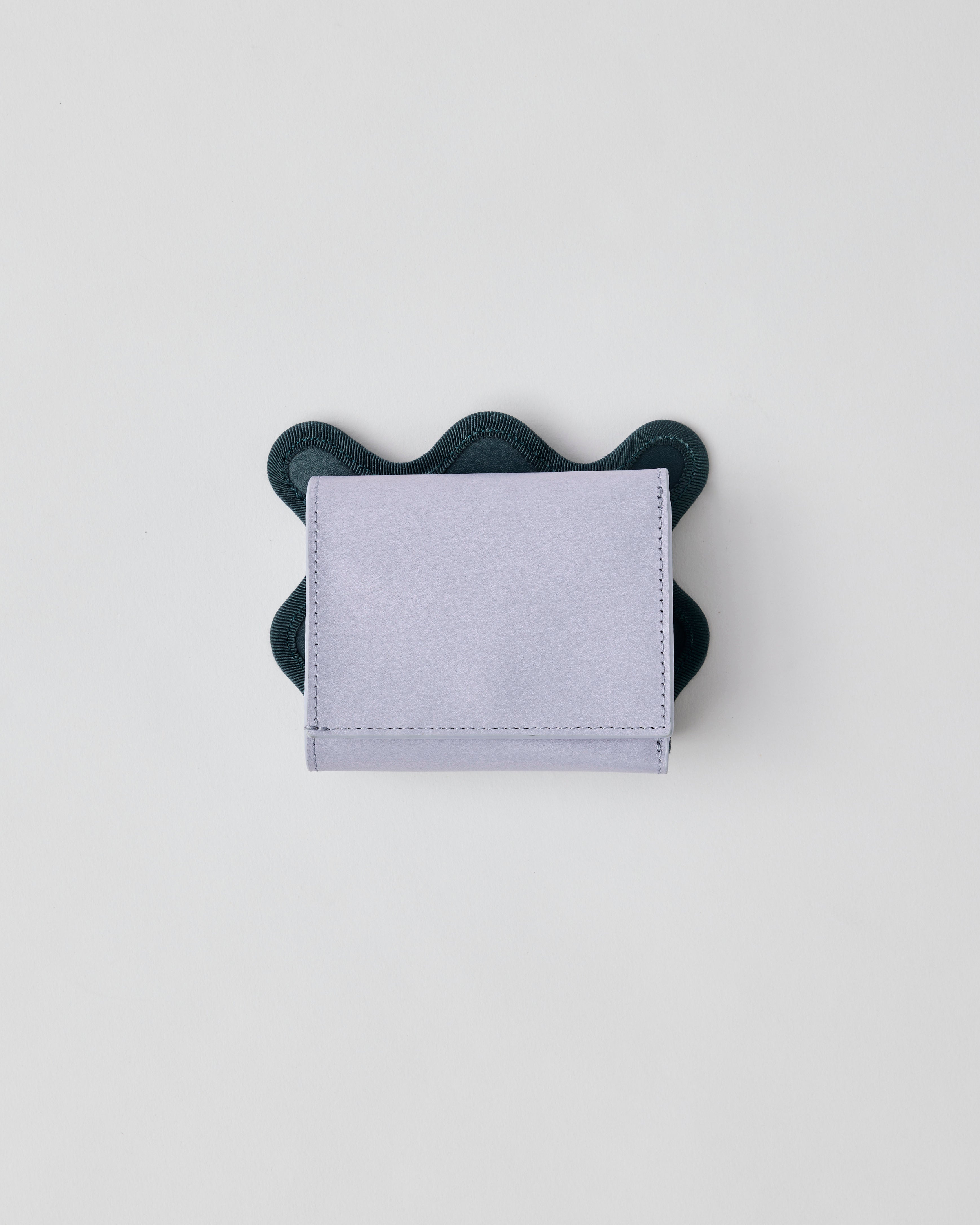 wave trifold wallet / black – nori enomoto